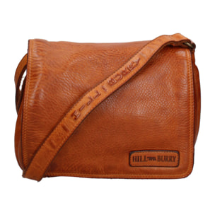 Borsa a tracolla  da uomo In Vera pelle Made in Italy 23x21x8 cm