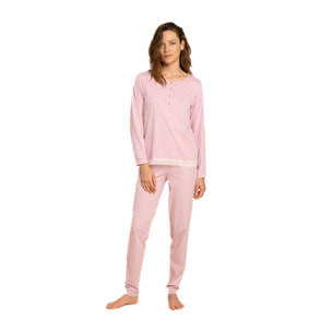 Pigiama donna lungo natural Noidinotte