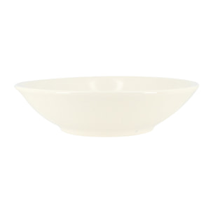 Lot de 6 assiettes creuses en grès 20cm avec dessin de poule GALLINA