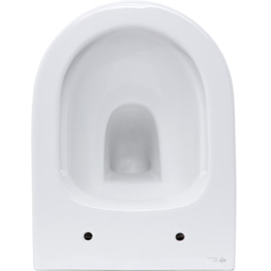 Pack WC Bati-support Geberit extra-plat + Cuvette Swiss Aqua Technologies Infinitio sans bride + Plaque blanche