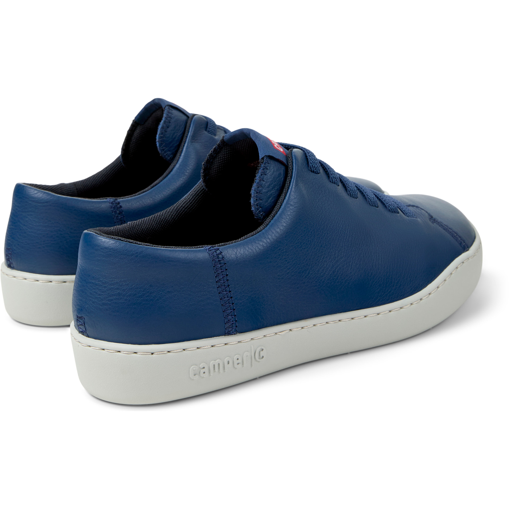 Sneakers - CAMPER Peu Touring - Blu - Pelle liscia