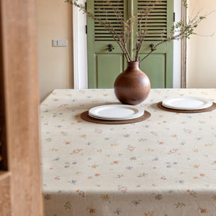 Nappe imprimée anti-tâches SHAYLA MULTICOLORE