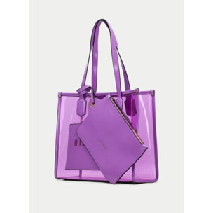 Shopper Bag  Violet 34 x 30 x 12 cm