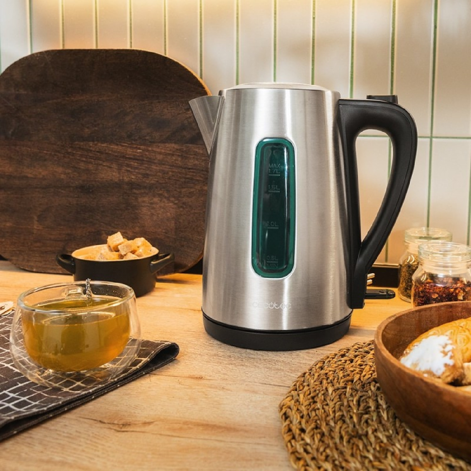 Cecotec Bouilloire Thermosense 200 Steel