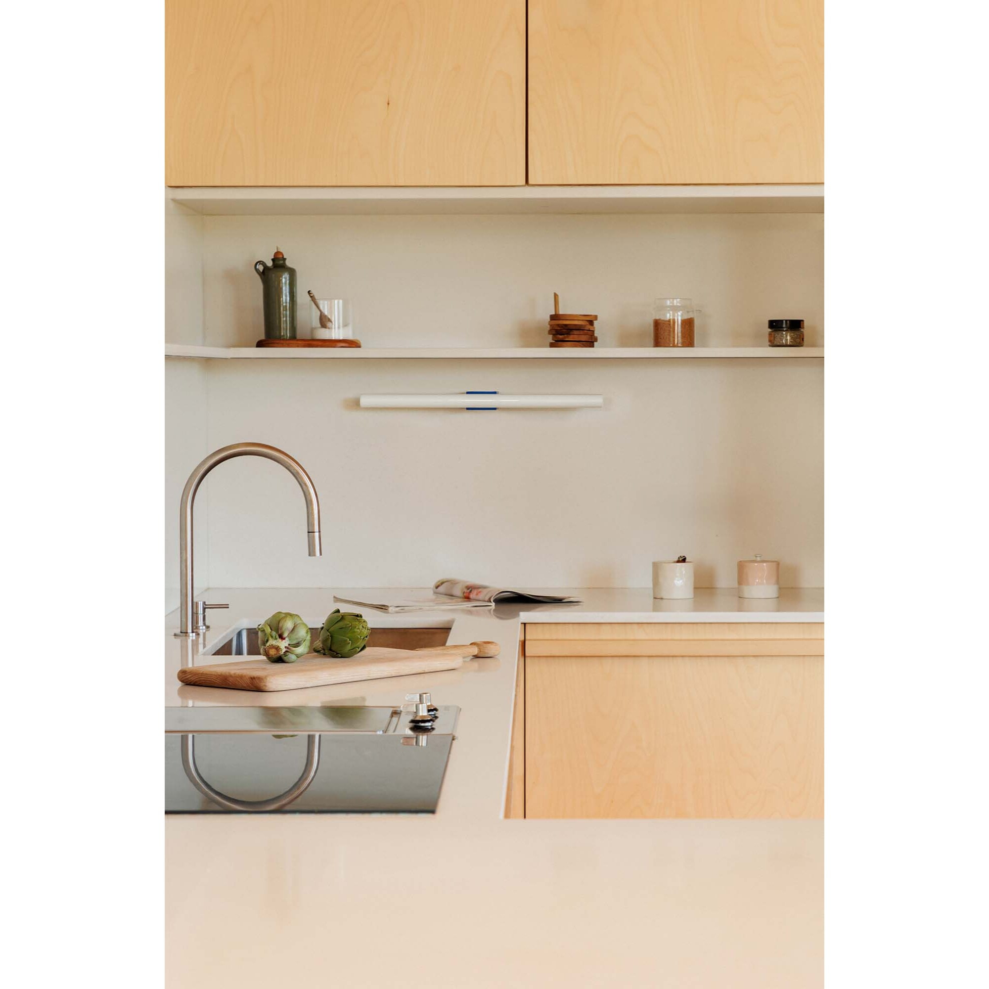 CALMA Lampada da parete linestra blu 7W