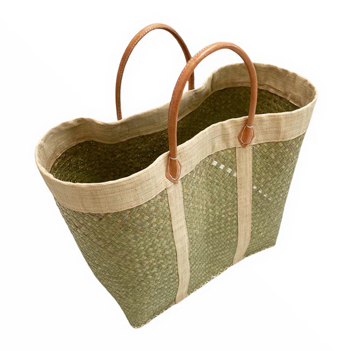 Panier artisanal Tsimgy SGM Naturel