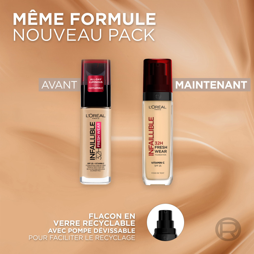 L'Oréal Paris Infaillible Fond de Teint 32H teinte 235 30ml