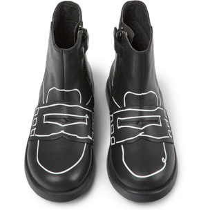 CAMPER Duet Twins - Botines Negro Infantil Unisex