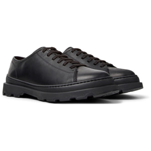 Scarpe stringate - CAMPER Brutus+ - Nero - Pelle liscia