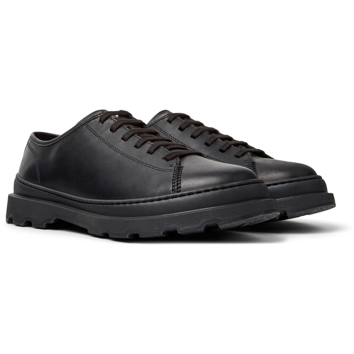 Scarpe stringate - CAMPER Brutus+ - Nero - Pelle liscia