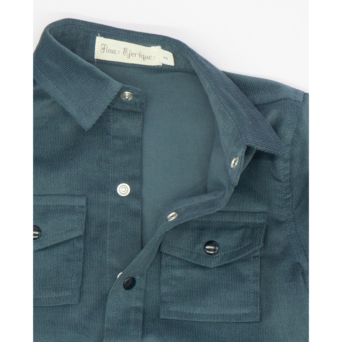 CAMISA CUELLO CAMISERO PANA AZUL