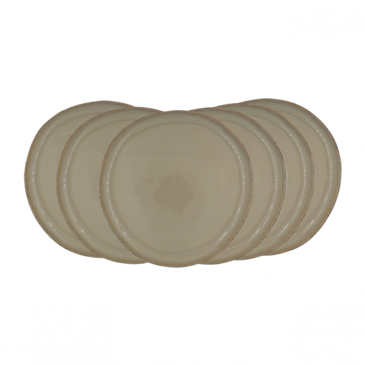 Lot de 6 petites assiettes, DUNE
