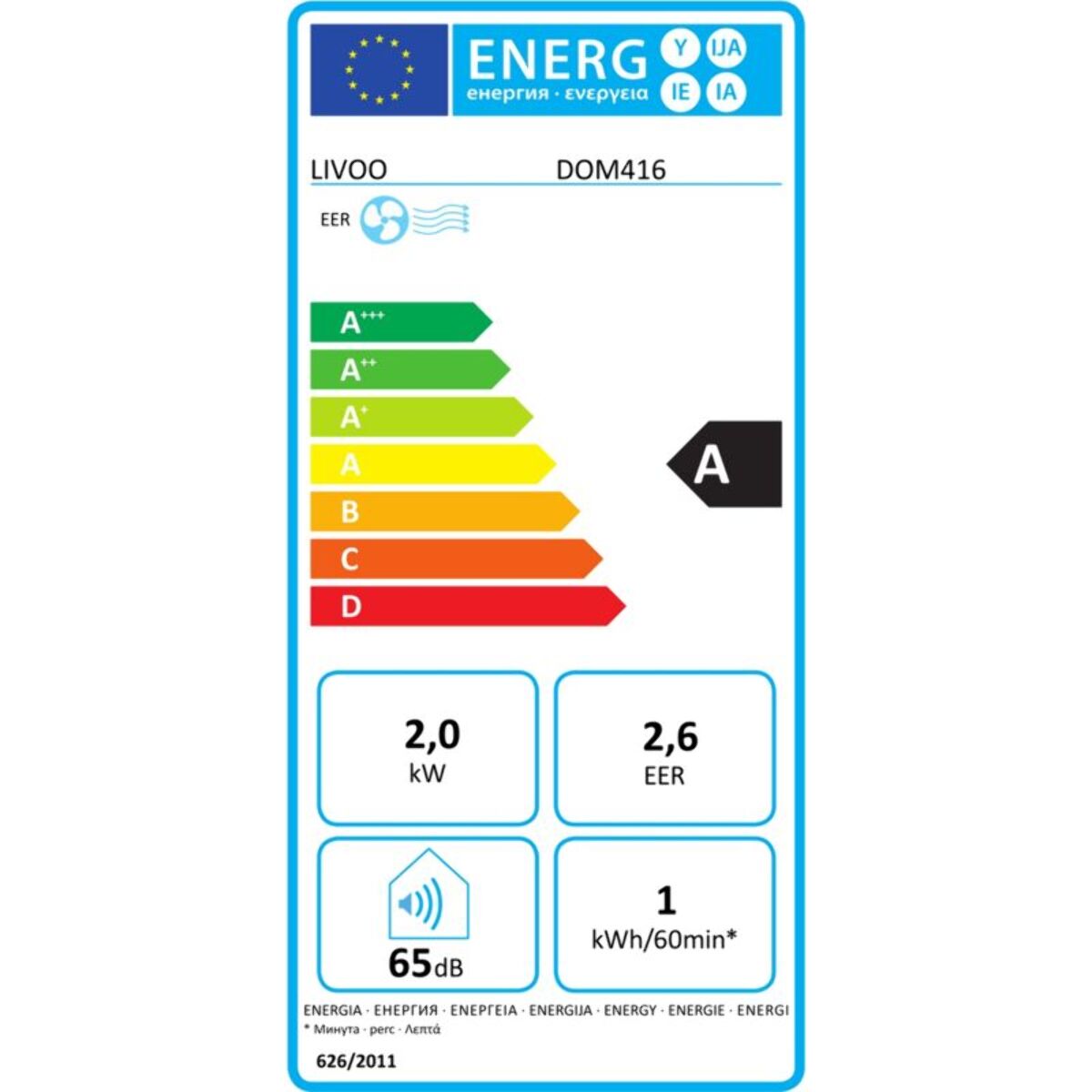 Climatiseur LIVOO DOM416