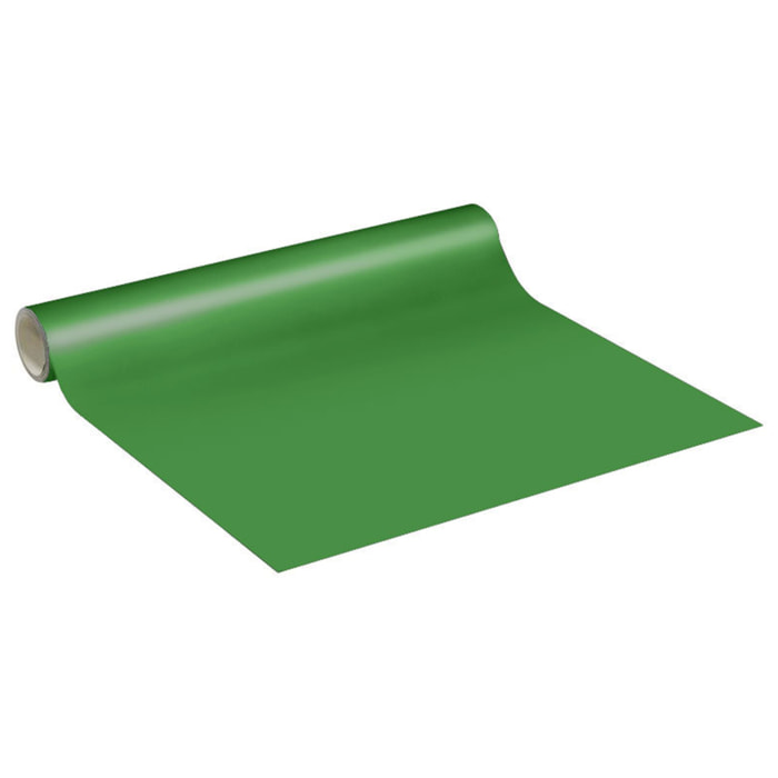Rouleau adhésif décoratif Vinyle au Mètre - Vert cactus - Sticker Lavable Imperméable Mur Cuisine Meubles