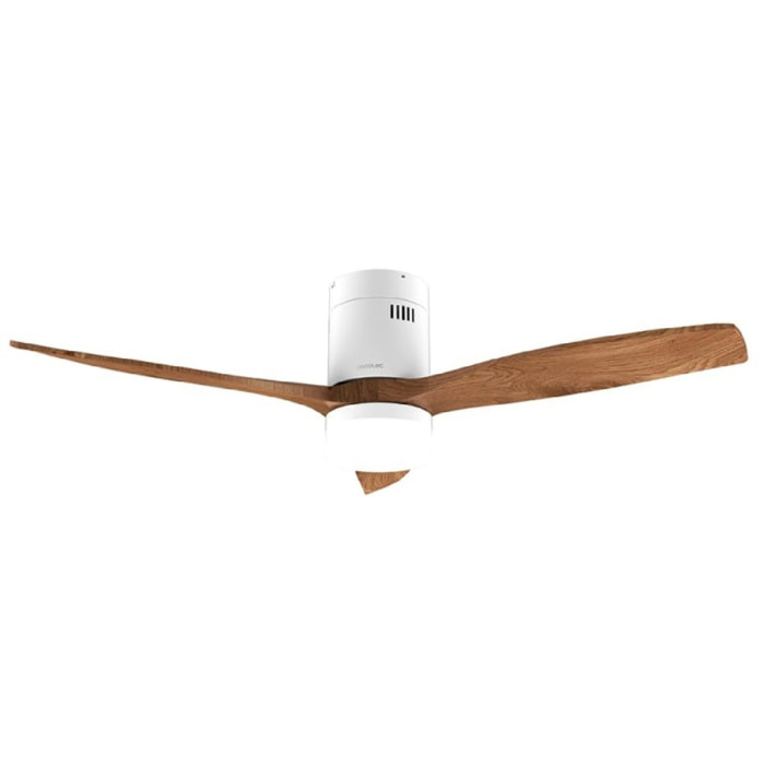 Cecotec Ventilador de techo con luz EnergySilence Aero 5600 Aqua WhiteDarkWood C