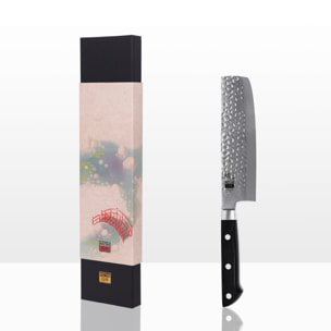 Cuchillo Nakiri 160 mm - Colección Hashi Tsuchime