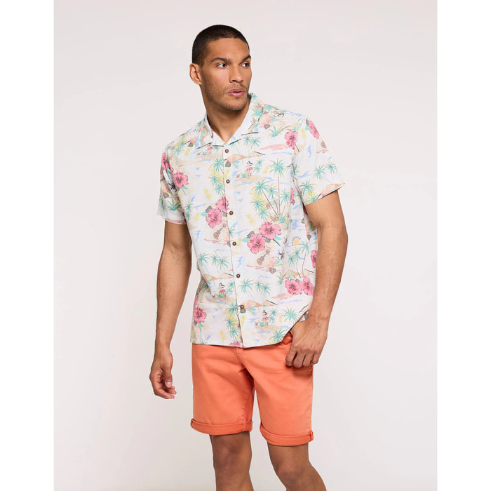 Camisa Manga Corta Blanco - Deuce