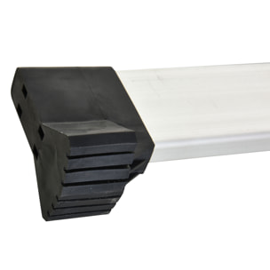 Échelle multifonction pliable aluminium 2 positions 2,49 m 10 échelons certification NF EN131 max. 150 Kg