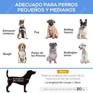 Cama Elevada para Perros, Refrescante y Transpirable, Cama para Perros Pequeños, 91x69x29 cm, Malla de Textilene, Reposacabezas Inclinado, Marco de Metal, para Interior, Exterior, Negro