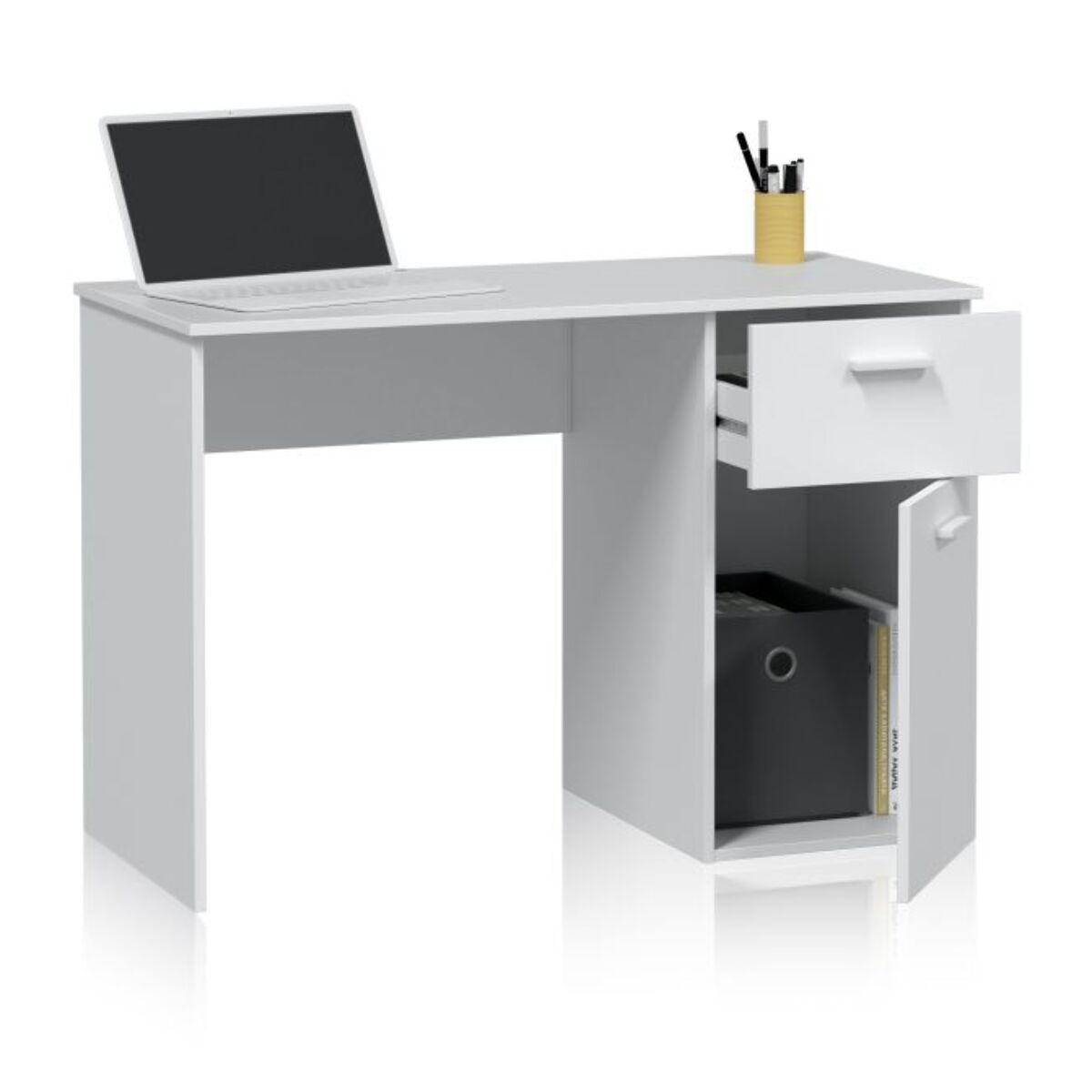 Mesa de escritorio Take Blanco Artik (Blanco Mate)
