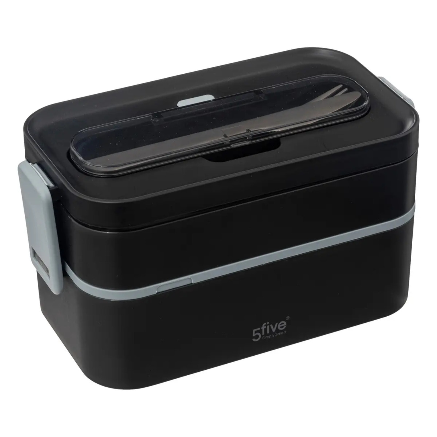 Lunch box double compartiments avec couverts