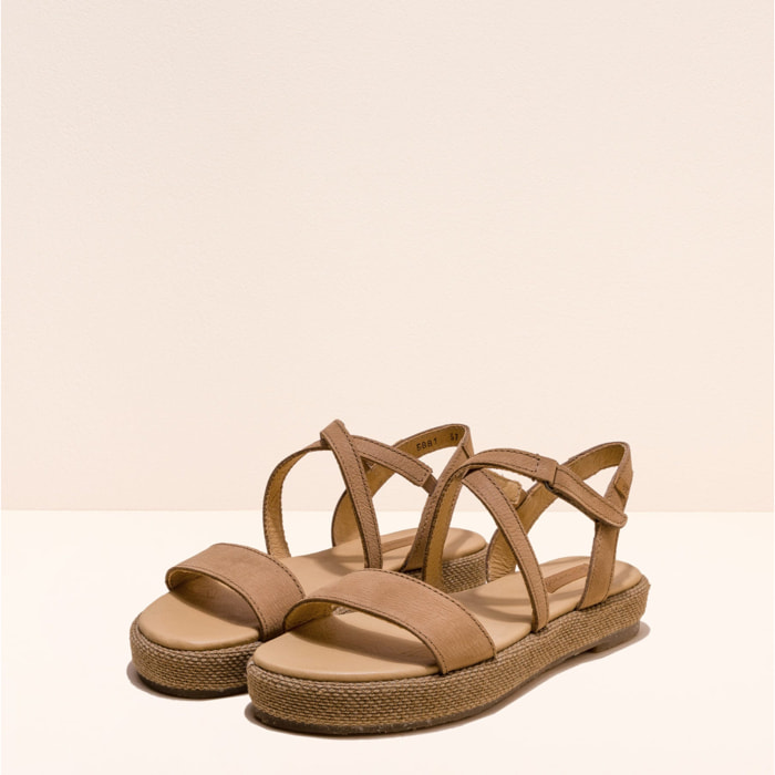 Sandalias N5881 PLEASANT HONEY / BOSANA color Honey