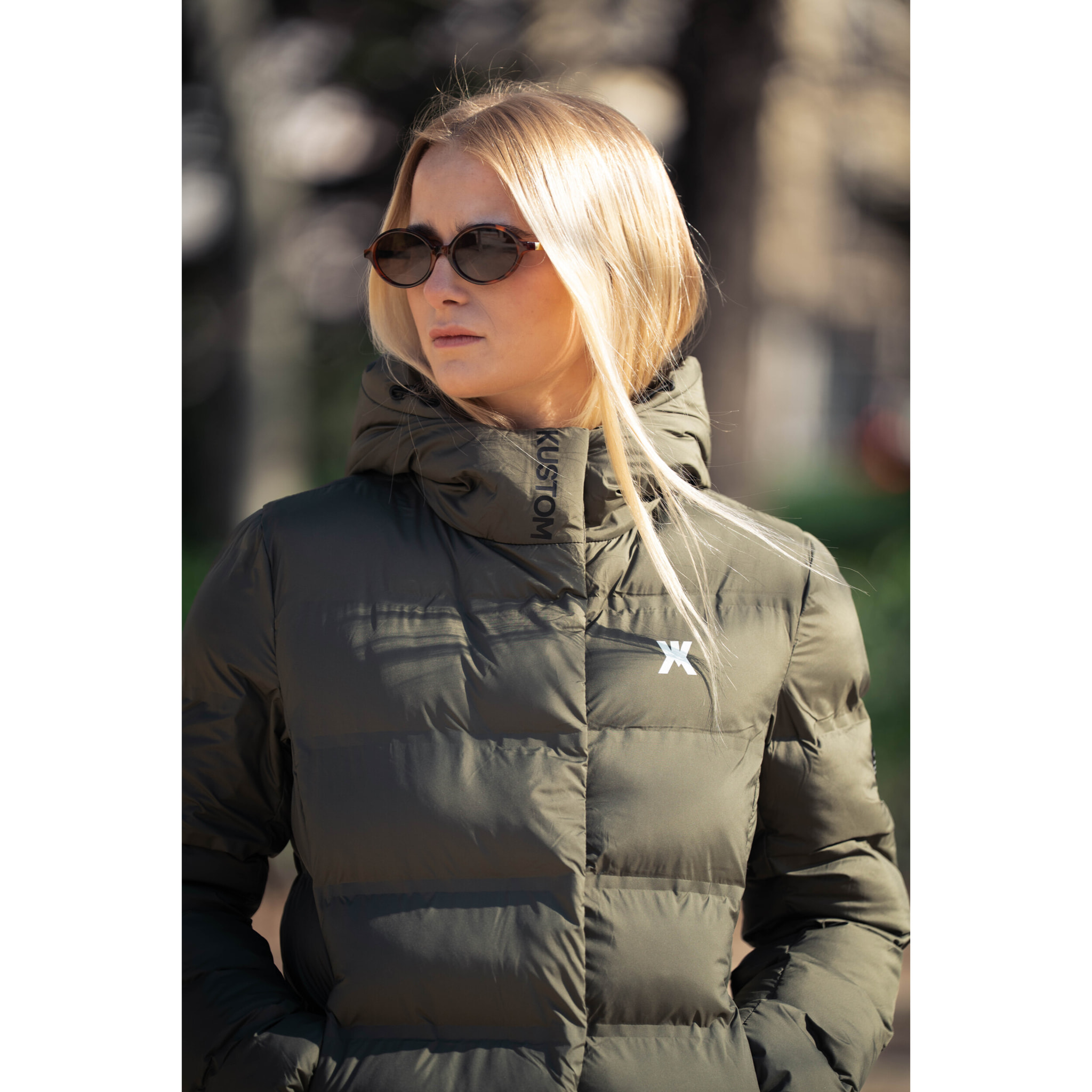 Chaqueta para mujer KUSTOM URBS-4W - Caqui