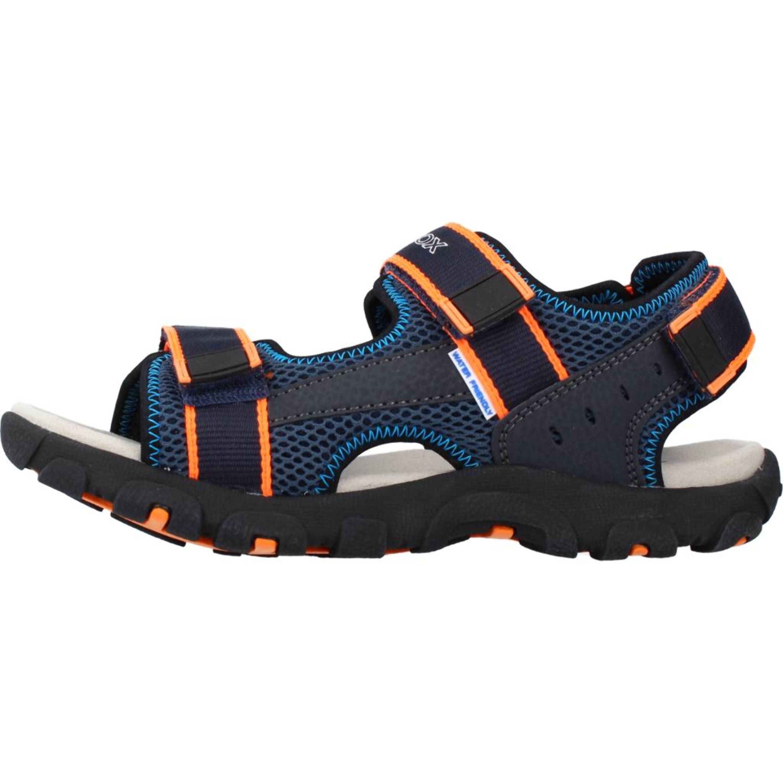 Sandalias Niño de la marca GEOX  modelo JR SANDAL STRADA A AZUL
