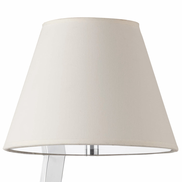MOMA Lámpara sobremesa blanco