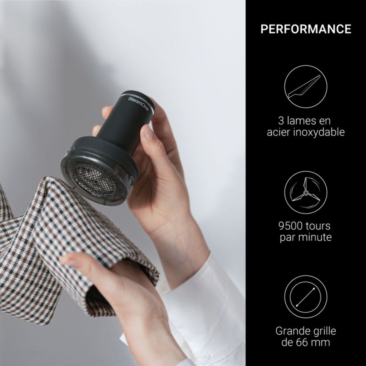 Défroisseur vapeur STEAMONE EUDTC75B + RP10