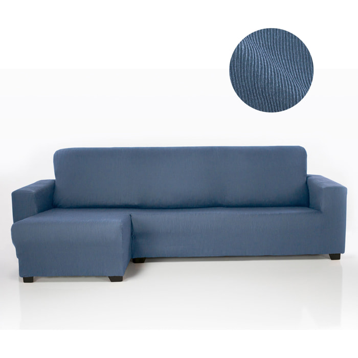 Funda ELÁSTICA para Chaise Longue izquierdo (visto de frente) brazo largo modelo MARCELA
