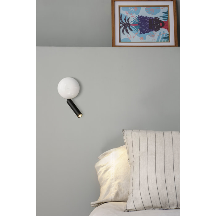 PRESS Lampe applique lecteur blanc