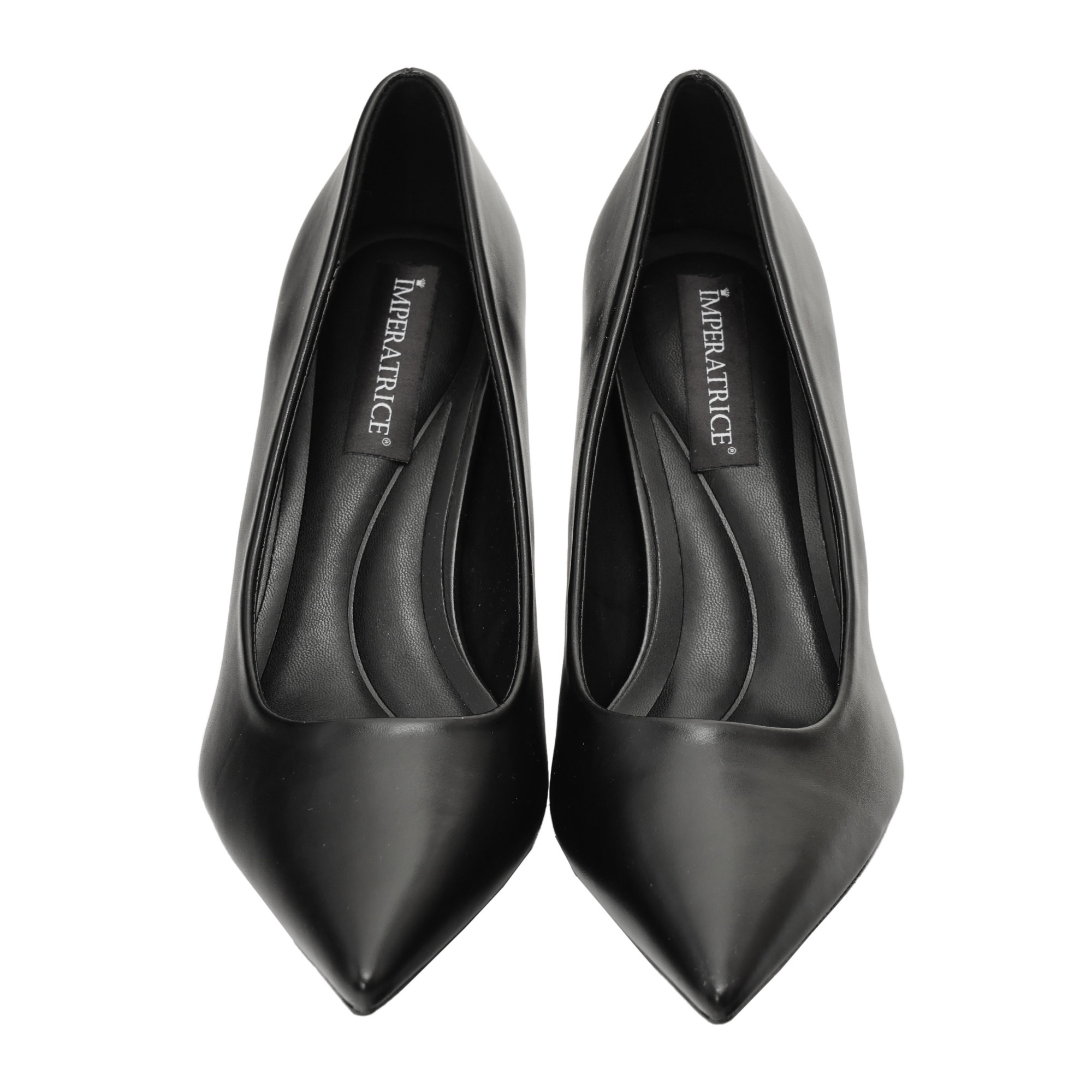 Decolletè in simil pelle