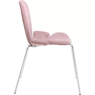 Chaise Soft Blossom rose Kare Design