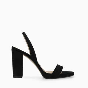 SANDALIAS NEGRAS INDALO