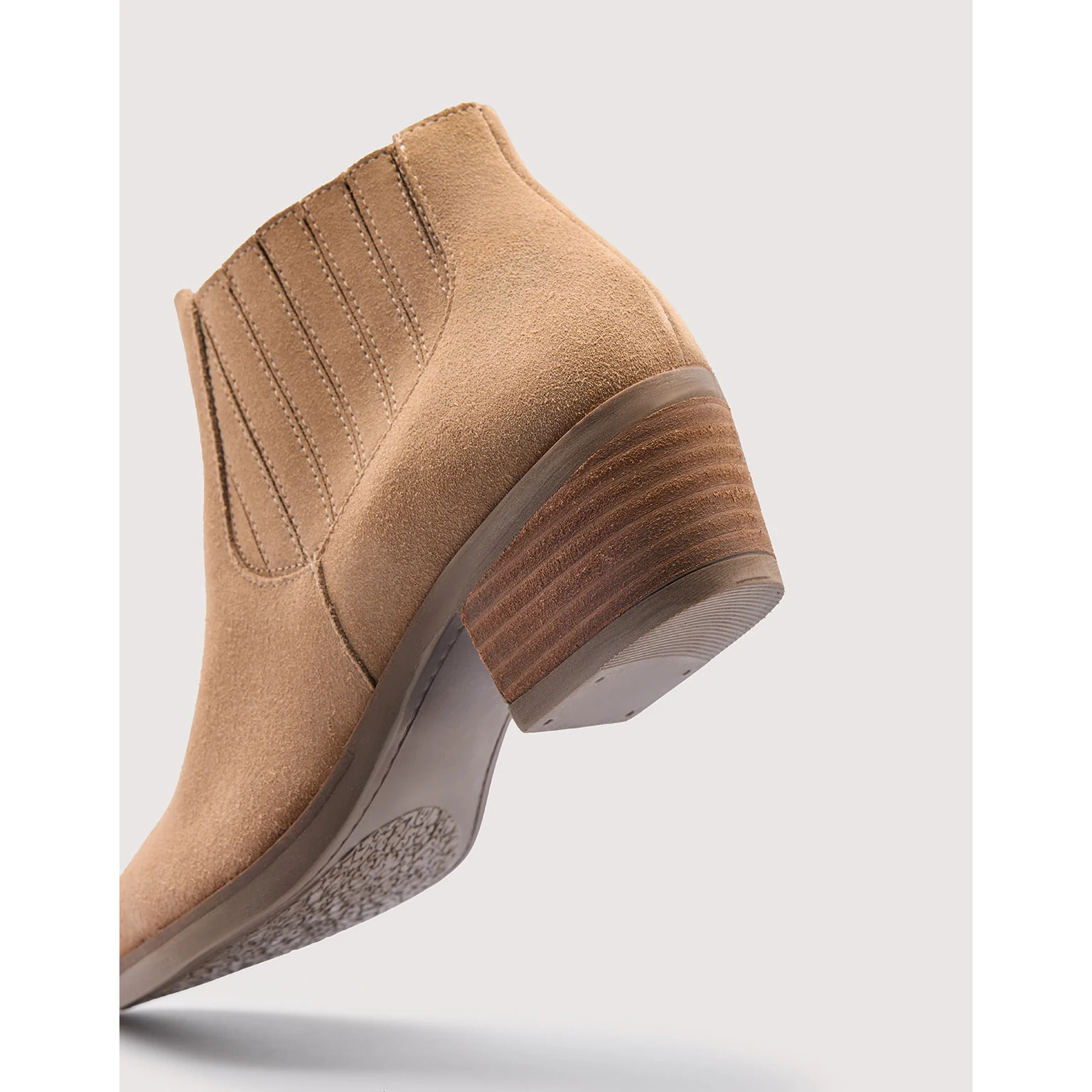 Botín Serraje Beige - Tex