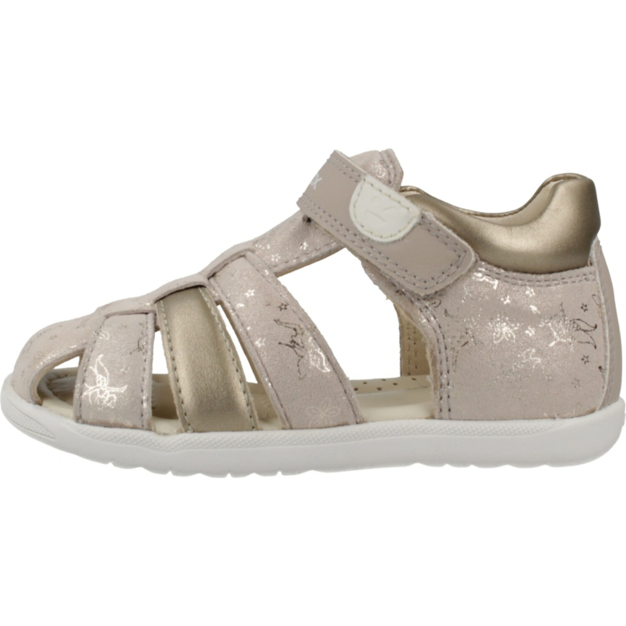 Sandalias Niña de la marca GEOX  modelo B SANDAL MACCHIA GIR ORO