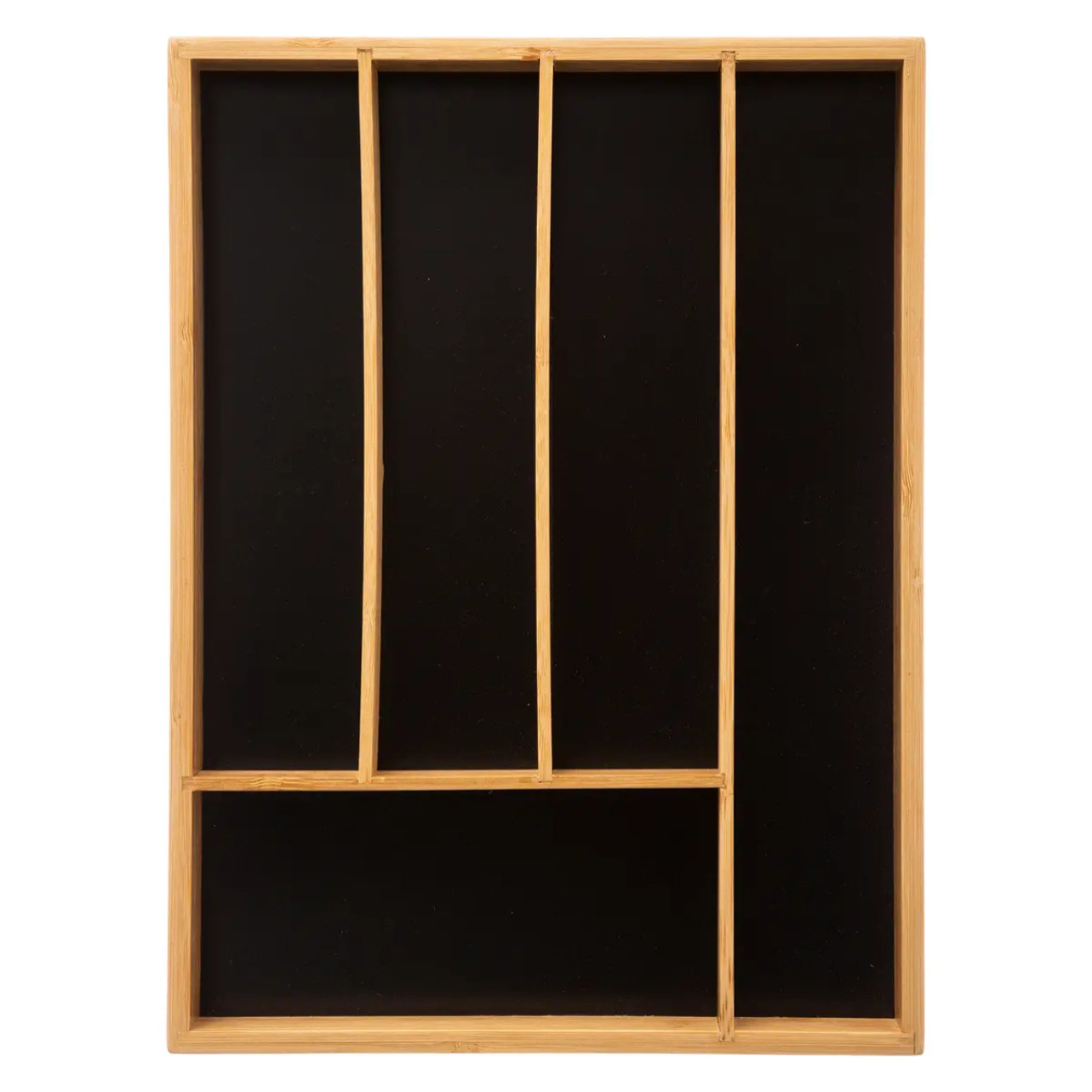 Range-couverts 5 compartiments "Black bambou"
