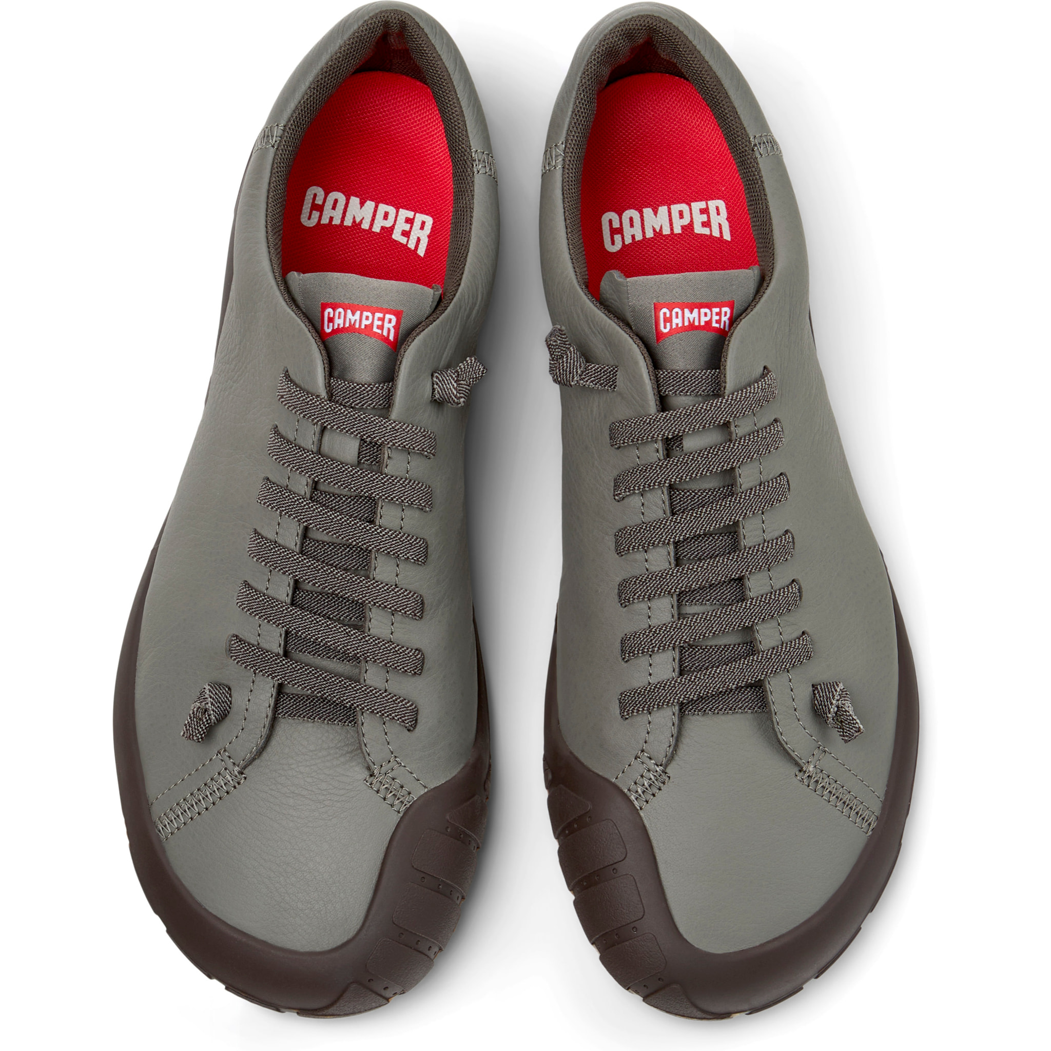 Sneakers - CAMPER Peu Path+ - Grigio - Pelle liscia