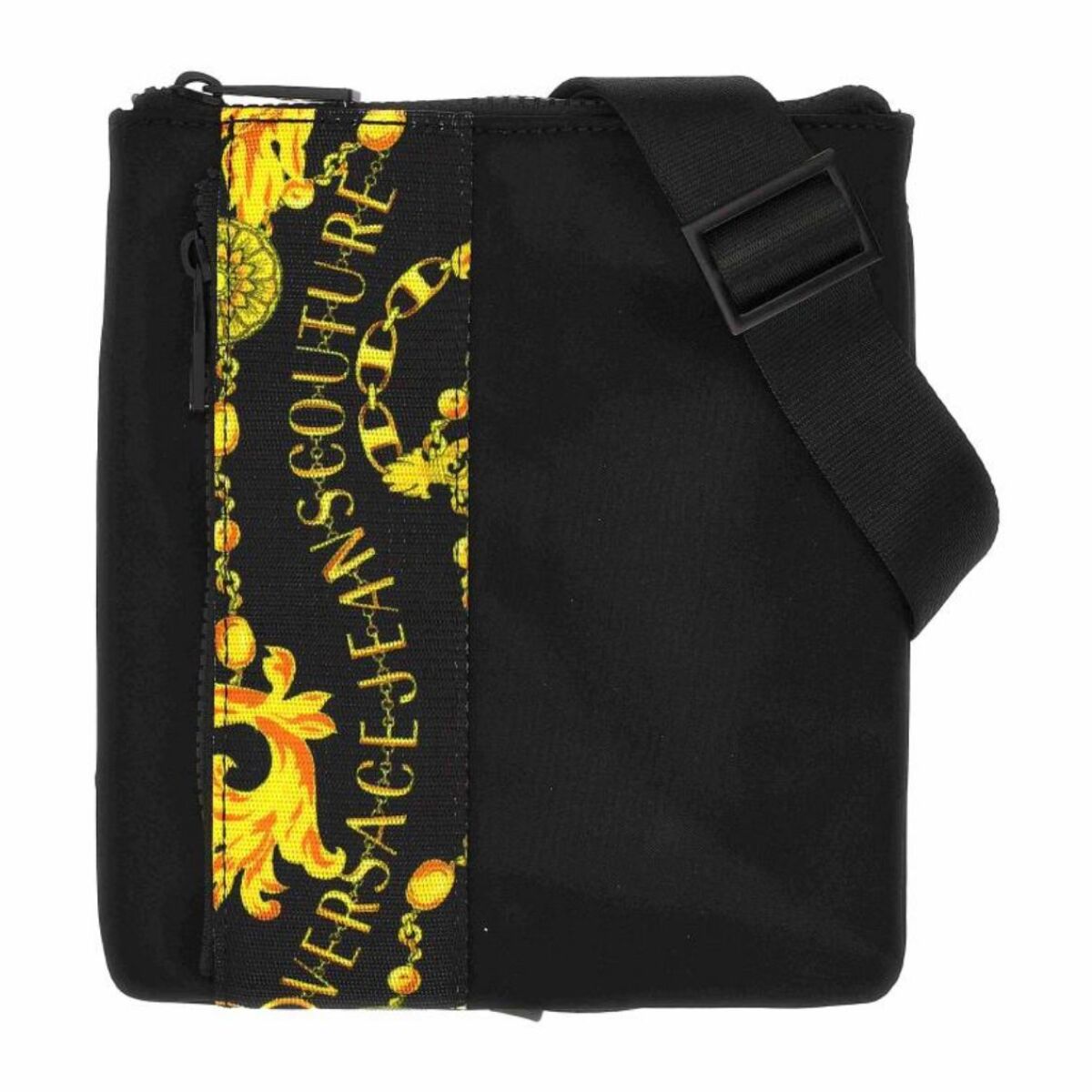 Versace Jeans Couture Bolso mensajero con cierre de cremallera con logotipo de Versace Jeans Couture.