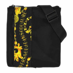 Versace Jeans Couture Bolso mensajero con cierre de cremallera con logotipo de Versace Jeans Couture.