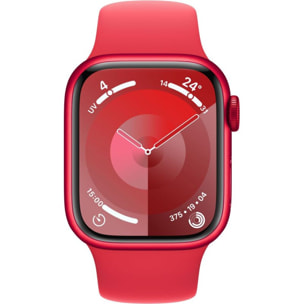 Montre connectée APPLE WATCH Serie 9 Cellular 41mm Aluminium/(PRODUCT)RED M/L