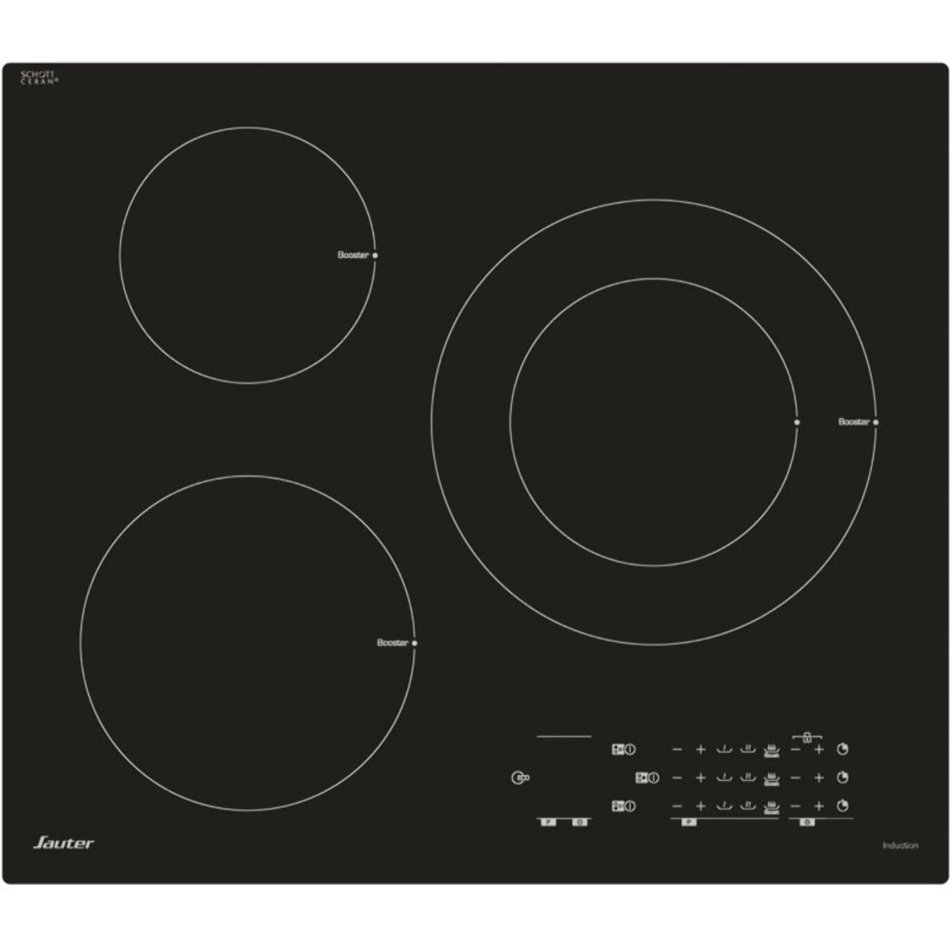 Plaque induction SAUTER SPIN4361B