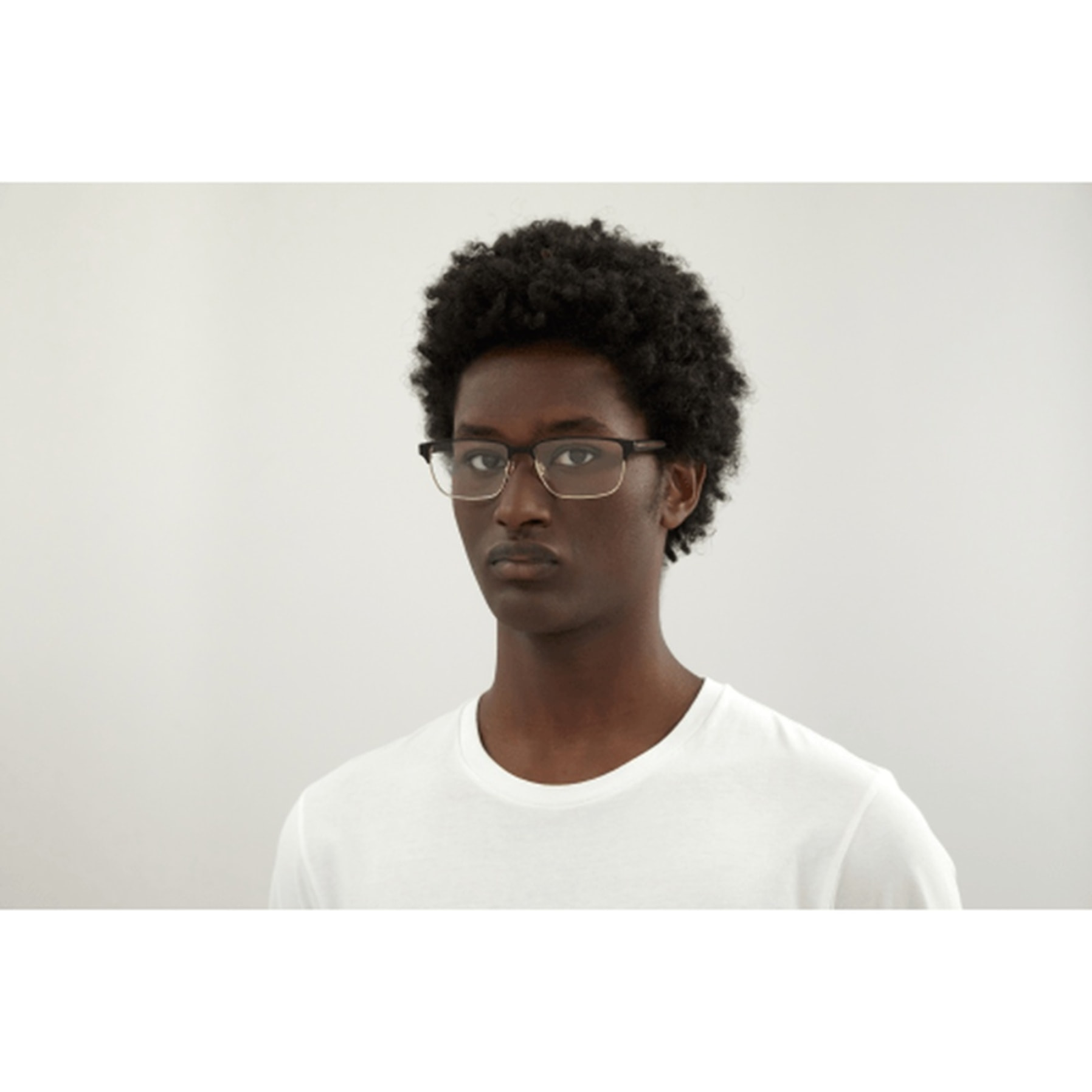 Gafas de Vista Gucci GG0383O-004 de Metal Hombre 58 mm