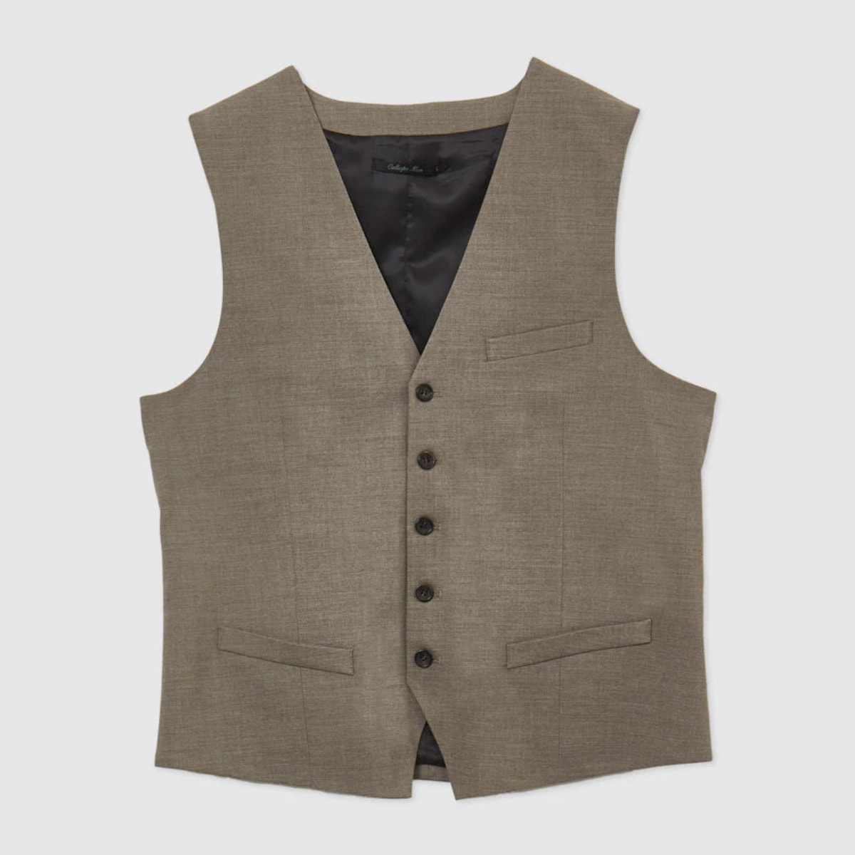 Gilet con bottoni