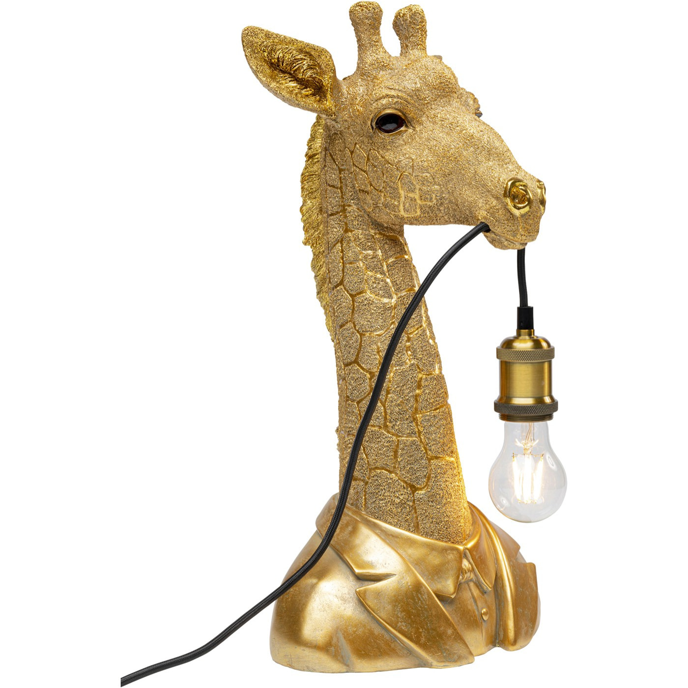 Lampe girafe dorée Kare Design