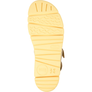 Sandalias - CAMPER Oruga Up - Beige - Cuero liso