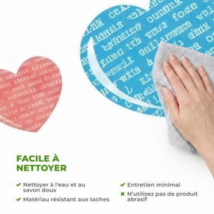 Stickers Muraux décoration adhésifs Arbre et coeur