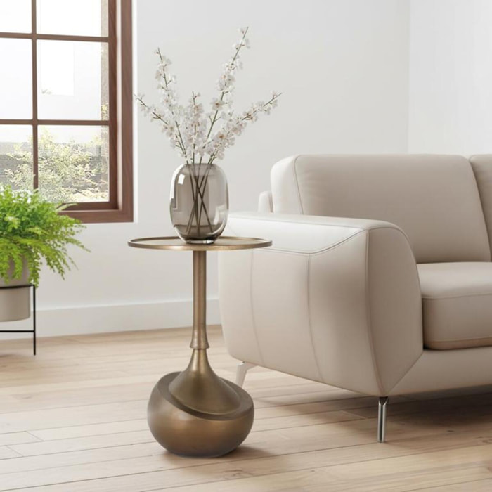 Table basse - 58x39cm diam.