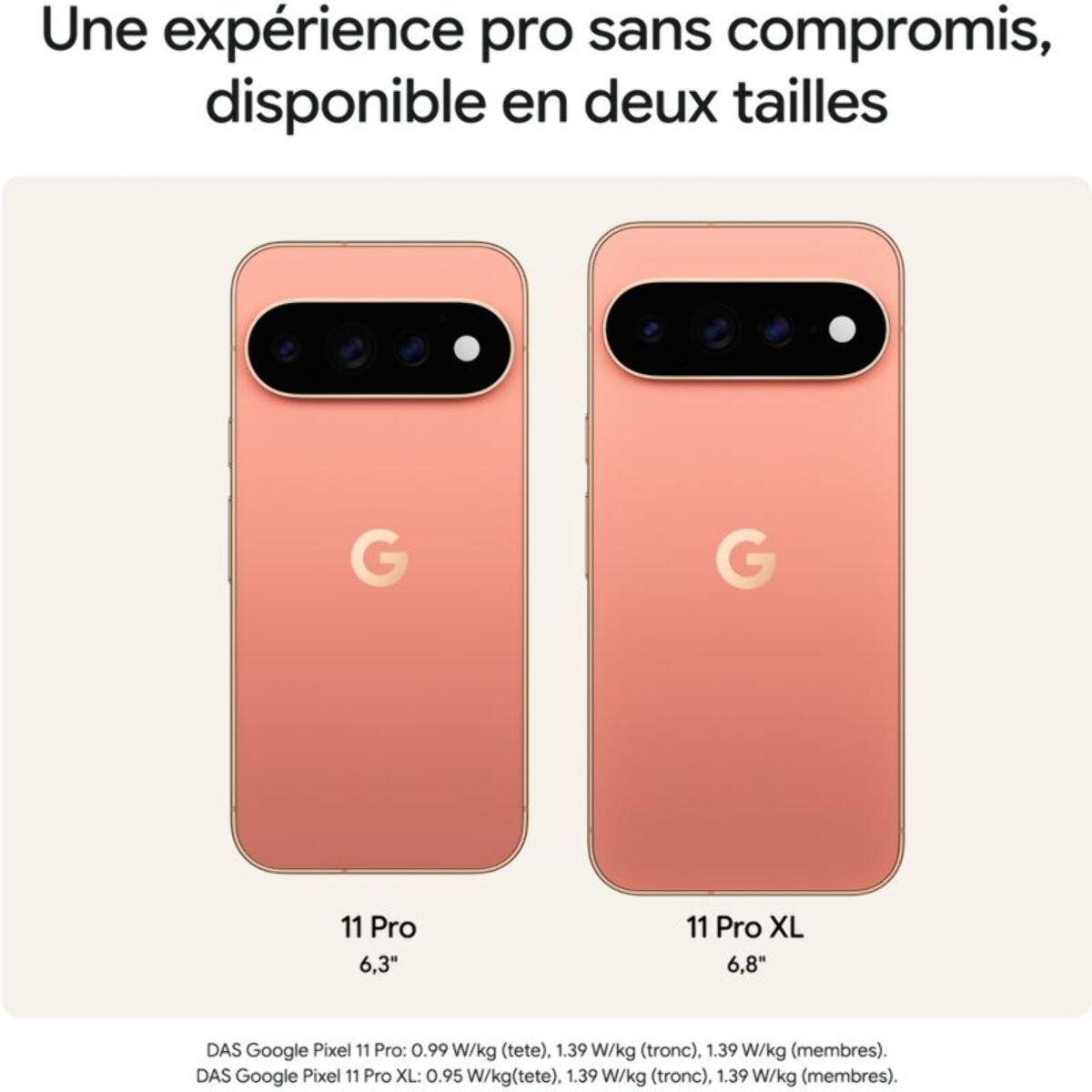 Smartphone GOOGLE Pixel 11 Pro 5G 256Go Olive